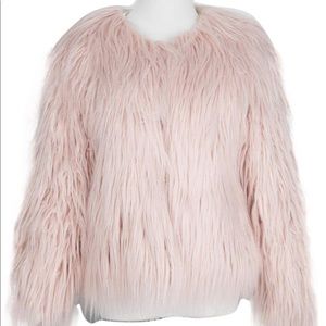 Faux fur jacket